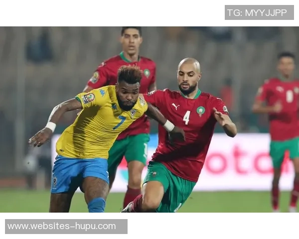 摩洛哥足球队与加蓬队激战正酣谁能在这场较量中胜出